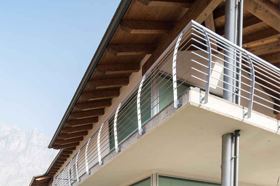 Serramenti in alluminio per villa privata